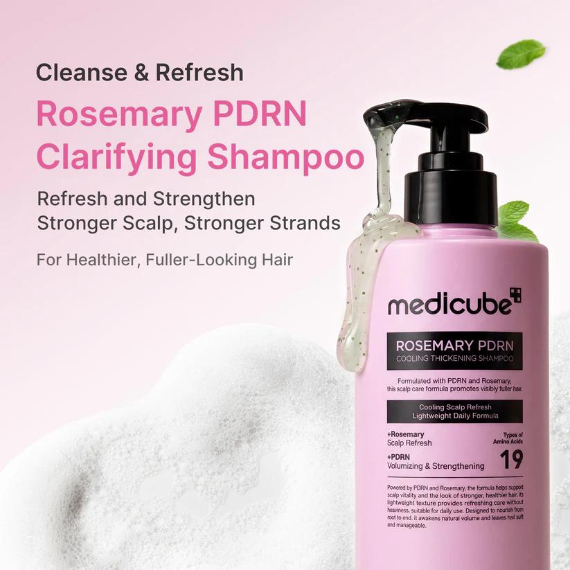 Rosemary PDRN Cooling Thickening Shampoo 400ml | MEDICUBE