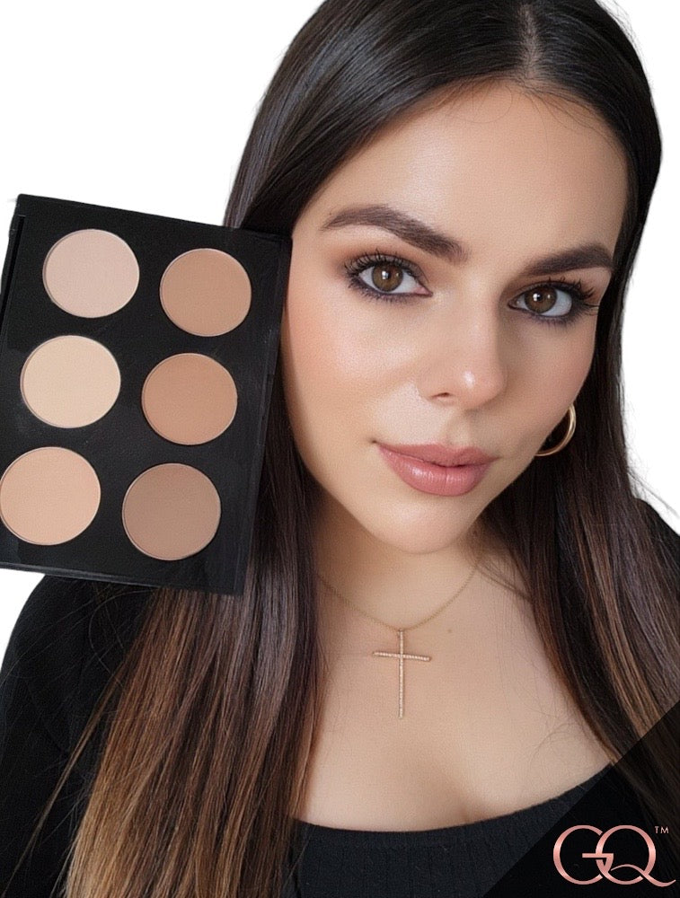 Contour and Highlight Palette - Natural Glow | GLOWNIQUE